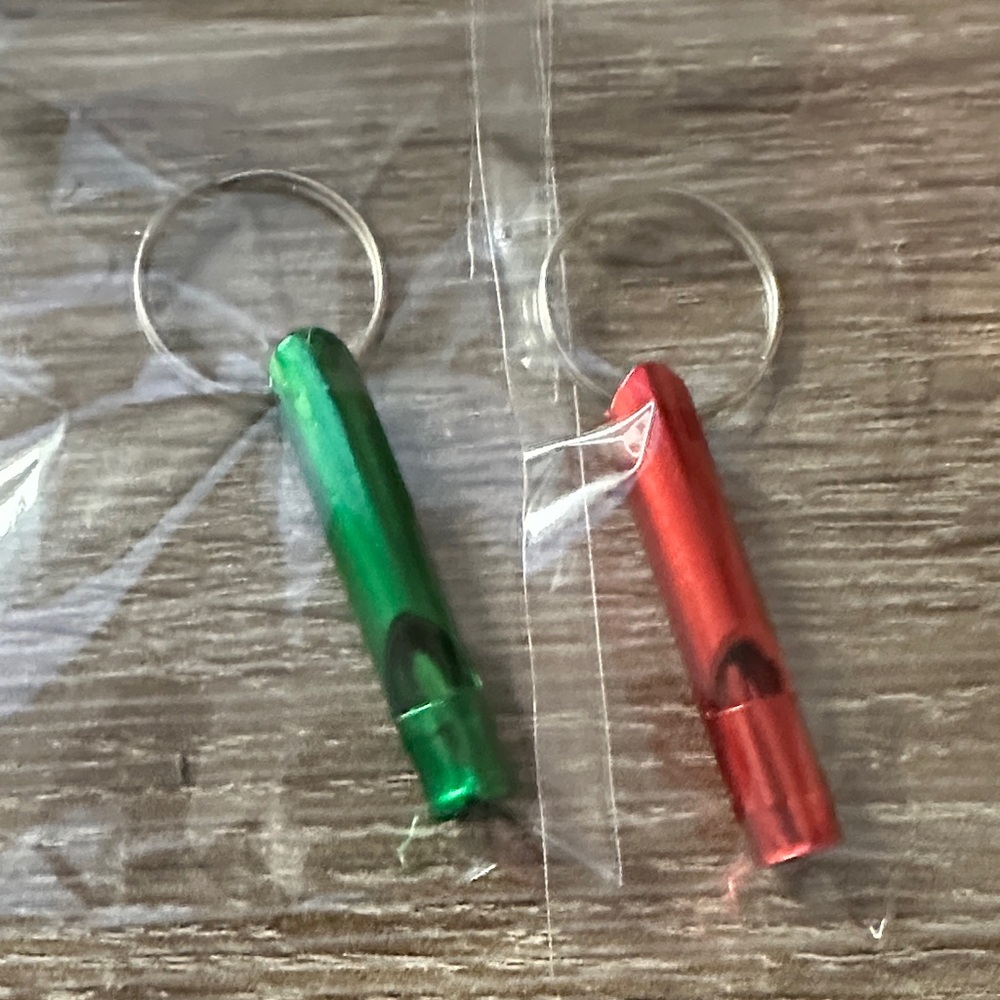 Whistles Emerald Green Keychain Stylus New